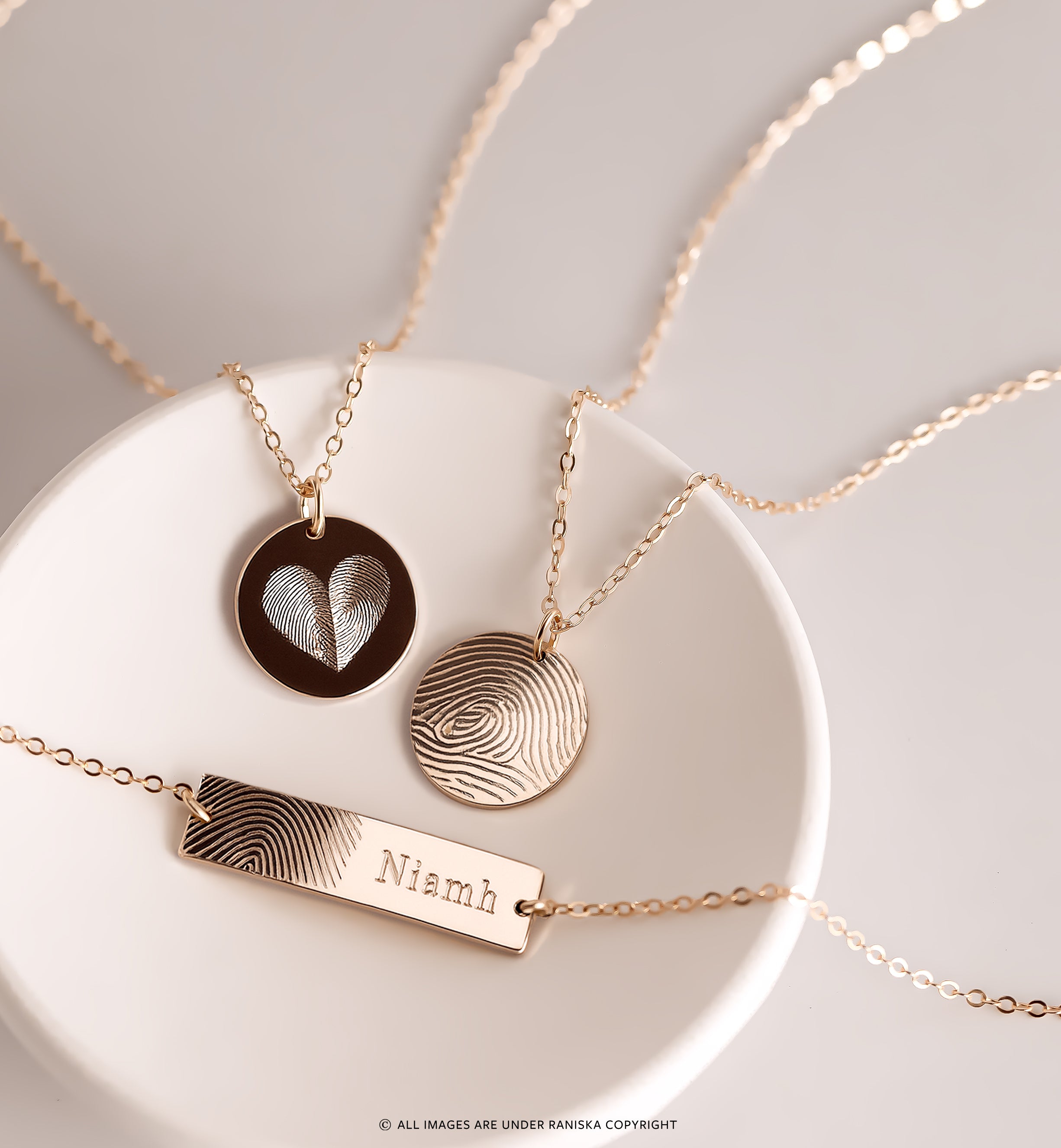 Akela Medium Disk Necklace