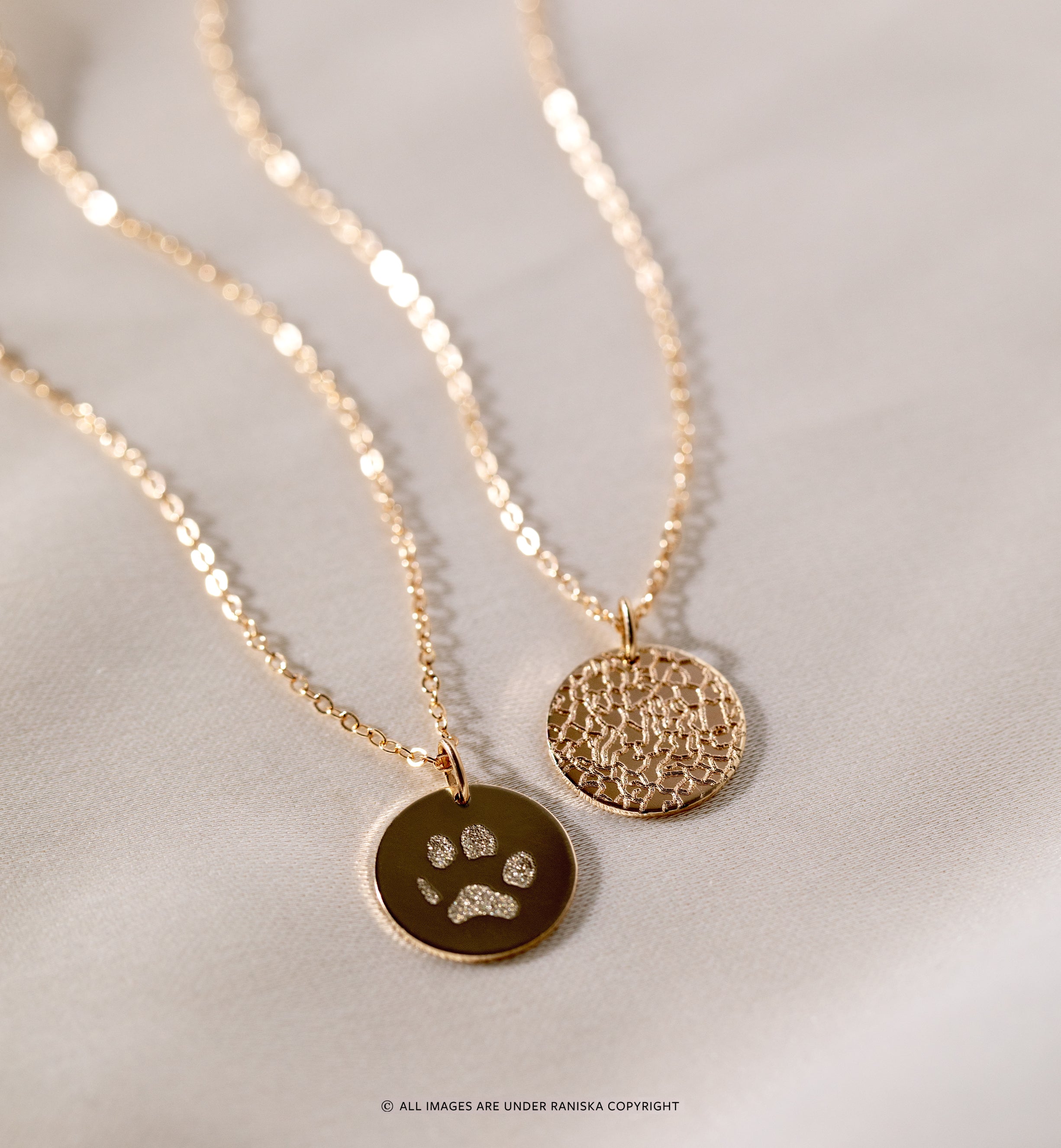 Akela Medium Disk Necklace