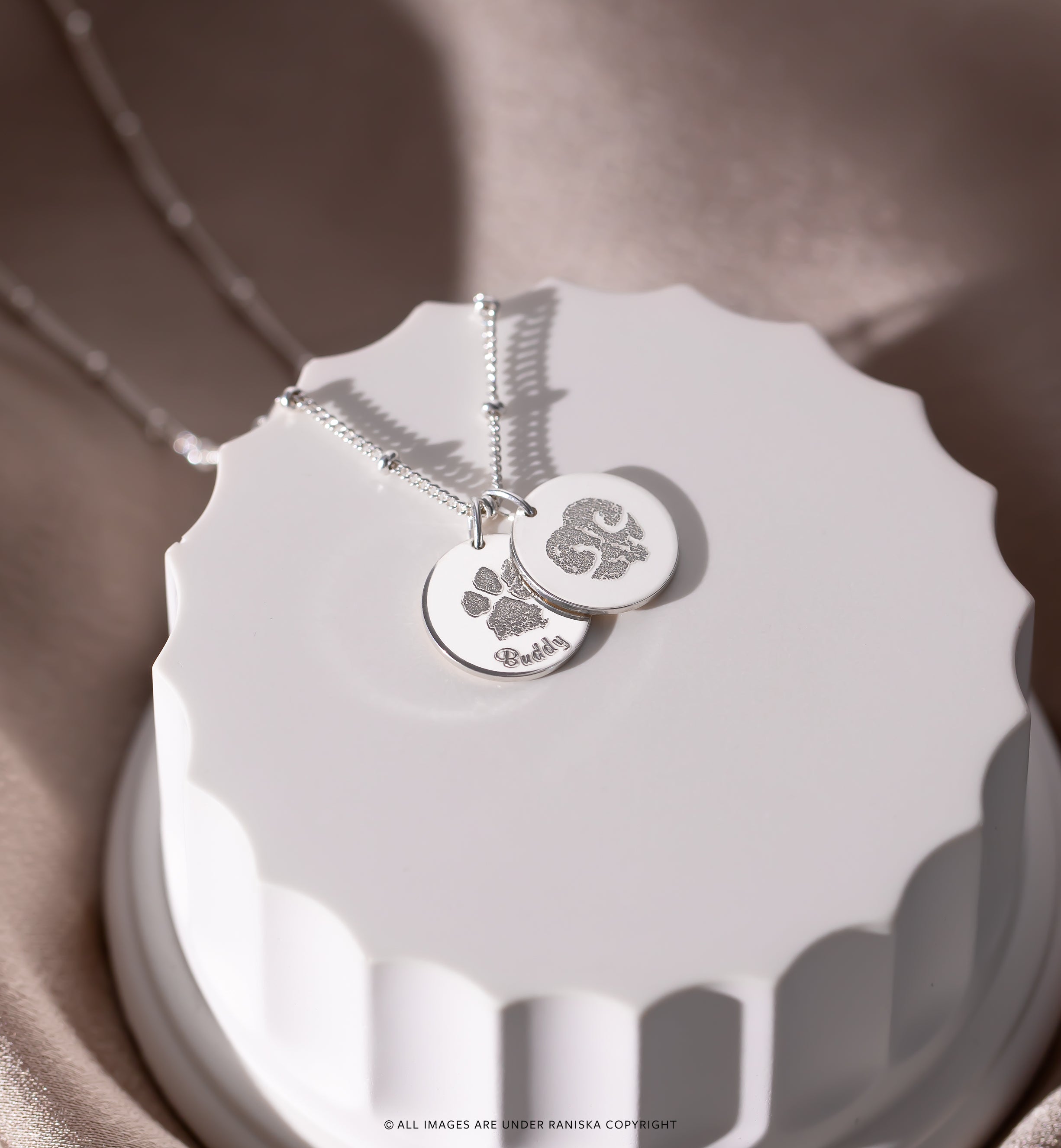 Akela Medium Disk Necklace