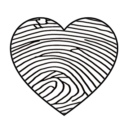 Custom Heart Middle Engraving