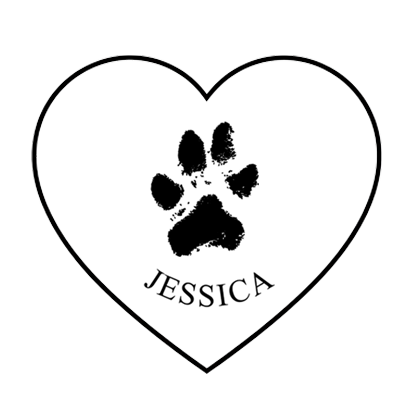 Custom Heart Middle Engraving