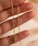Hannah Twist Shimmer Chain Bracelet