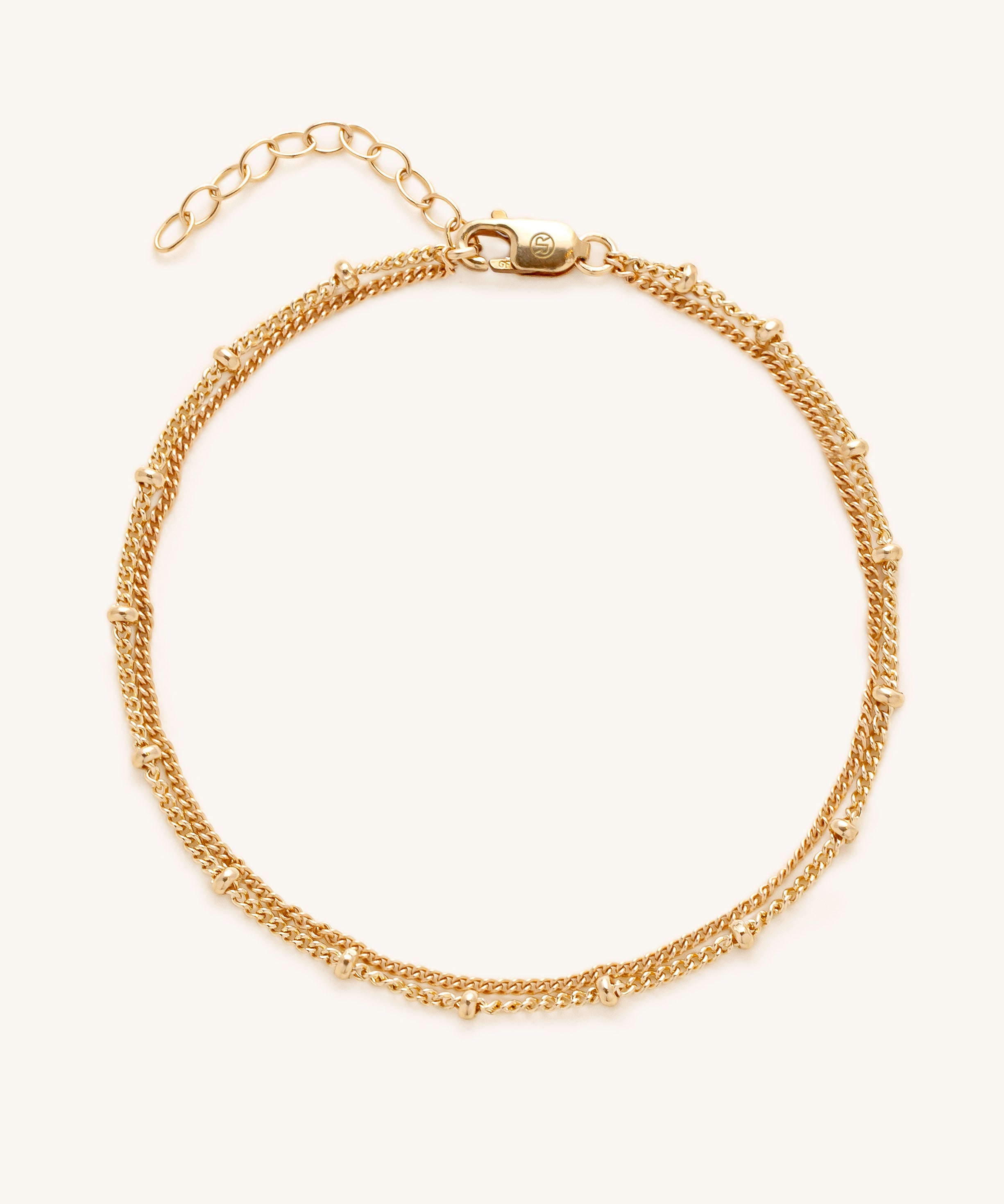 Camilla Double Chain Anklet