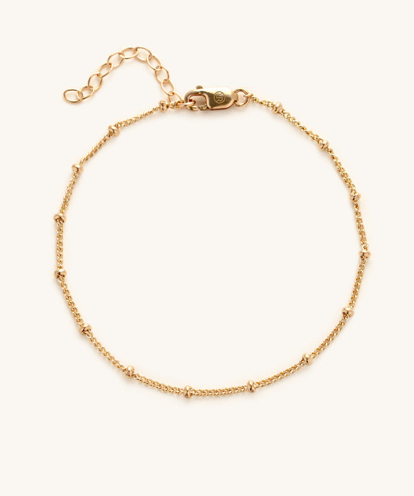 Thalia Satellite Chain Anklet