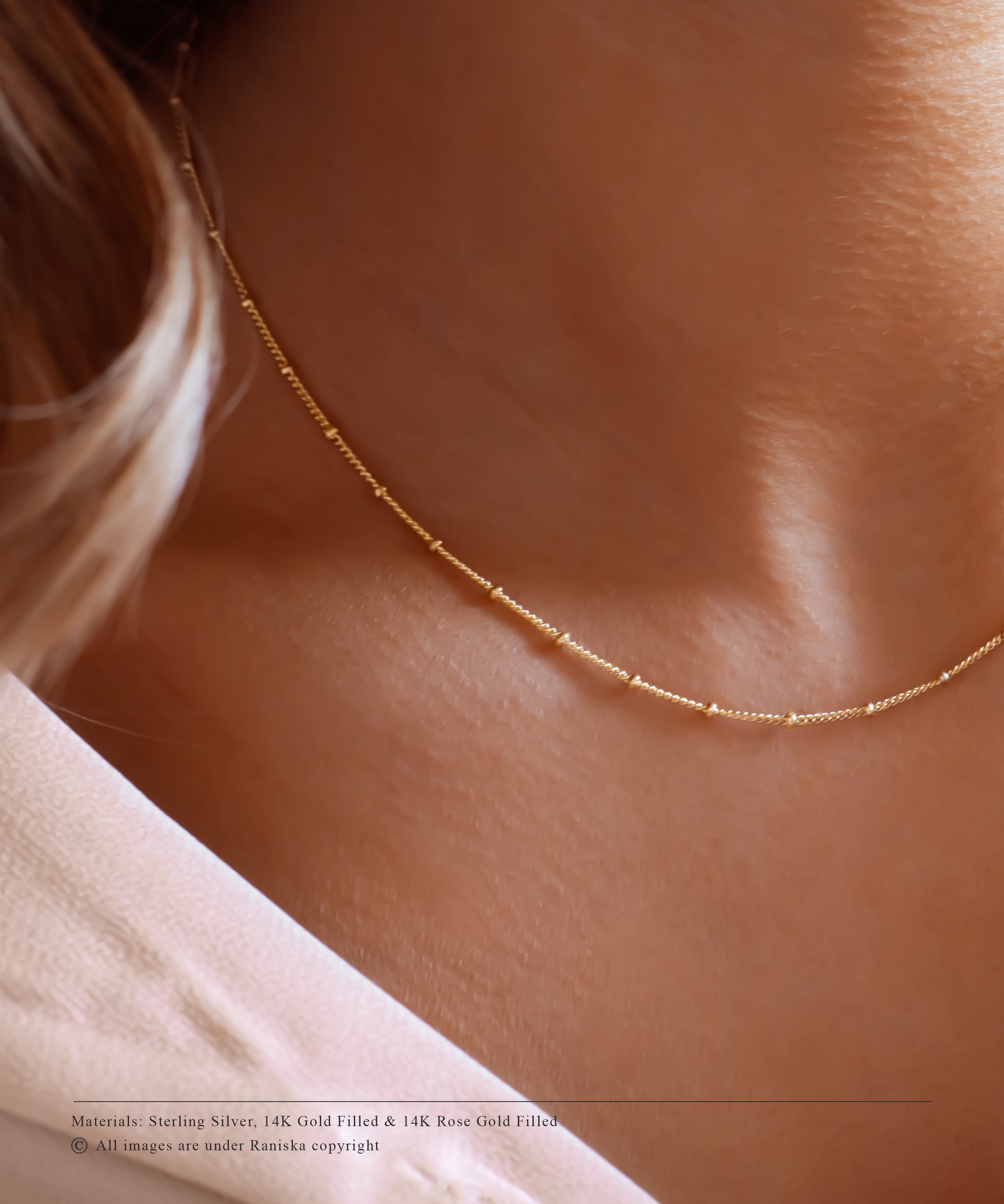 Thalia Satellite Chain Necklace