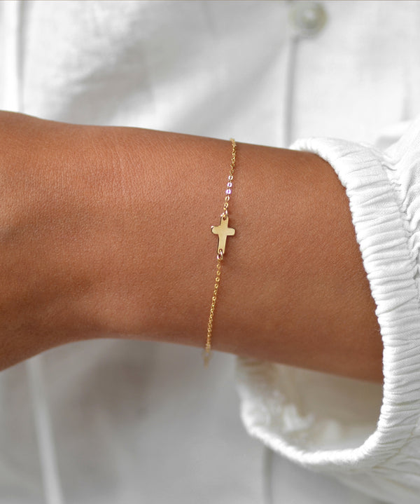 Blessed Cross Charm Bracelet