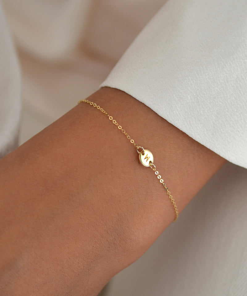 Personalized Akela Disk Bracelet