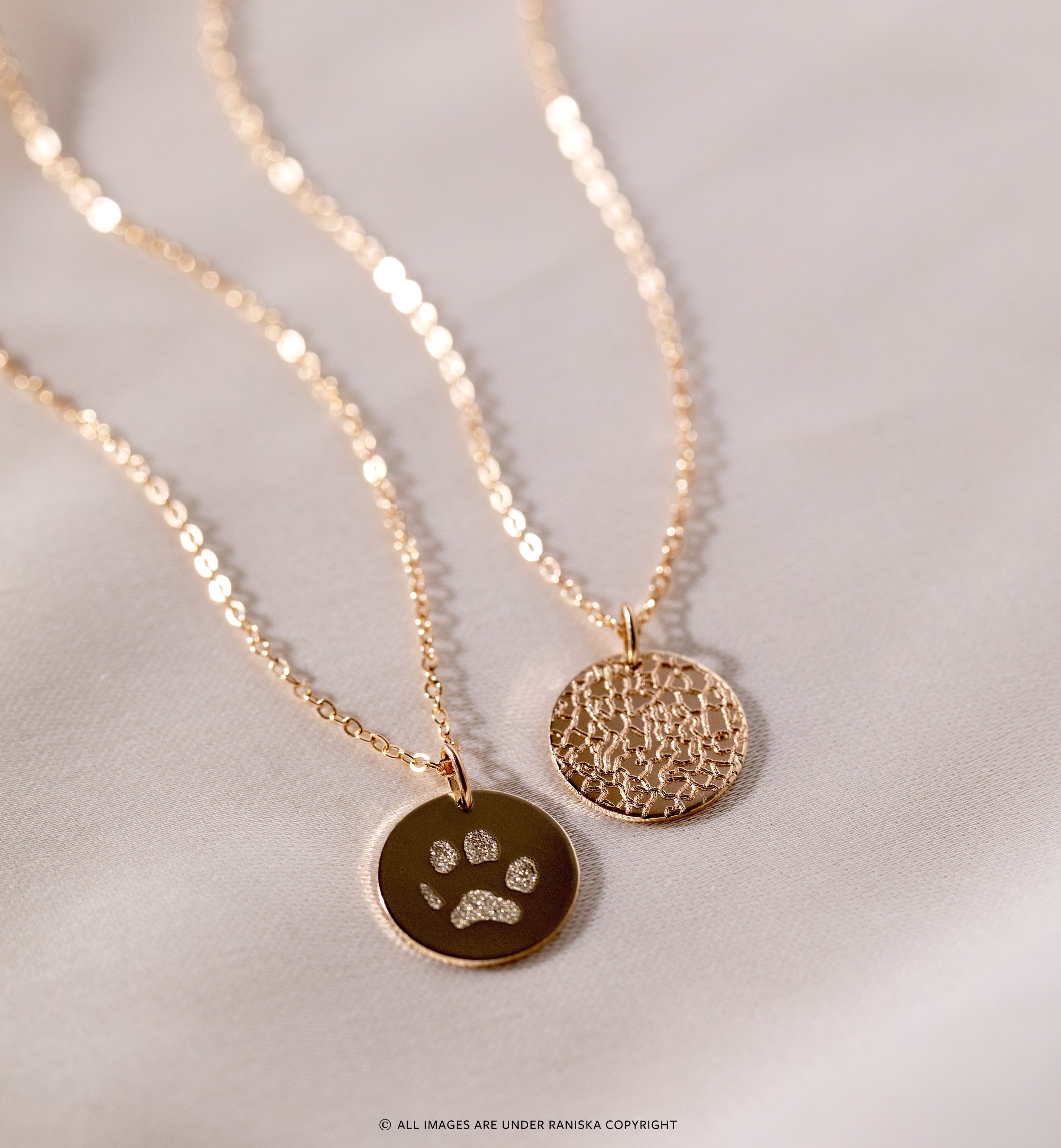 Akela Medium Disk Necklace