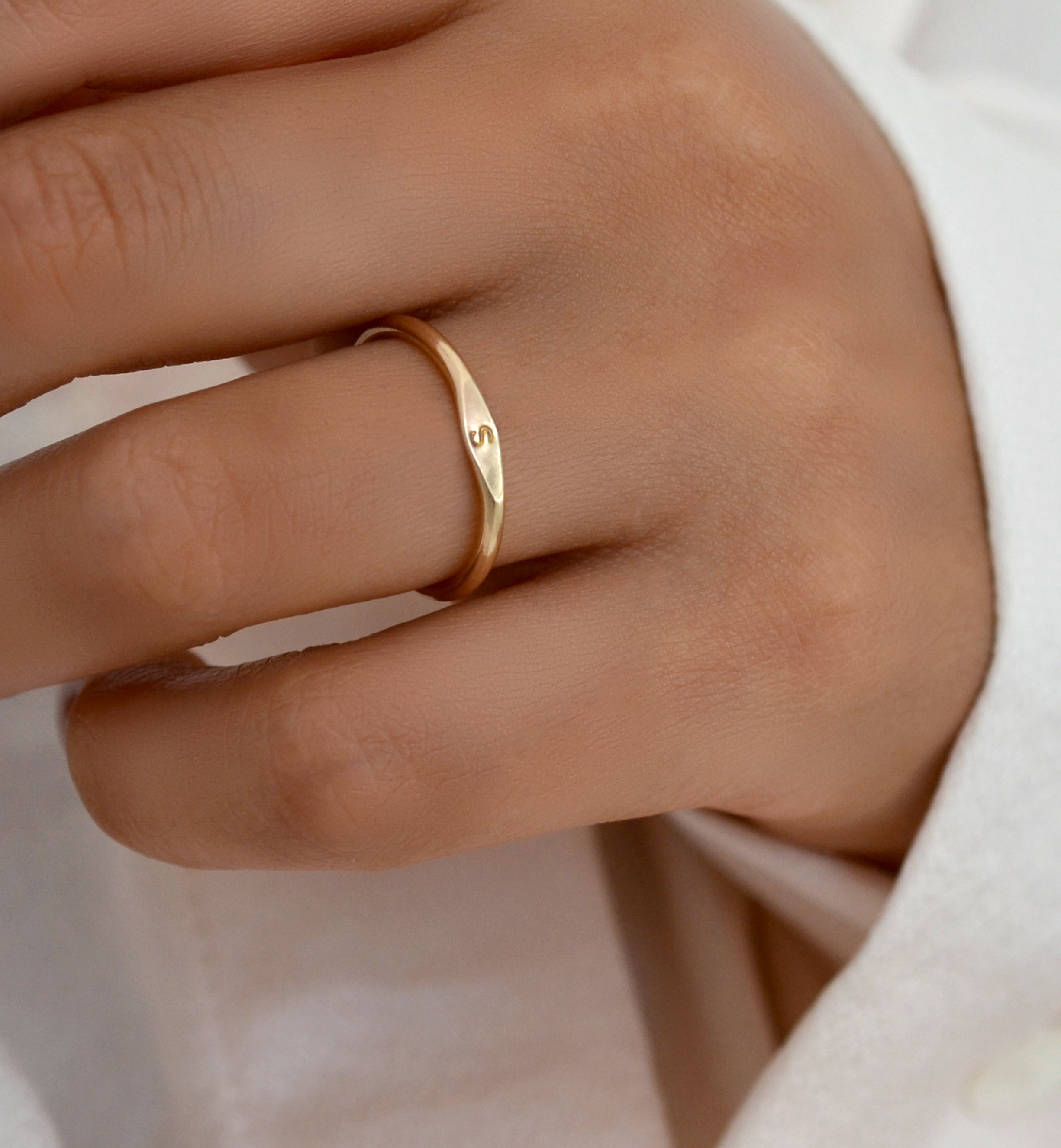 Amelia Personalised Signet Ring