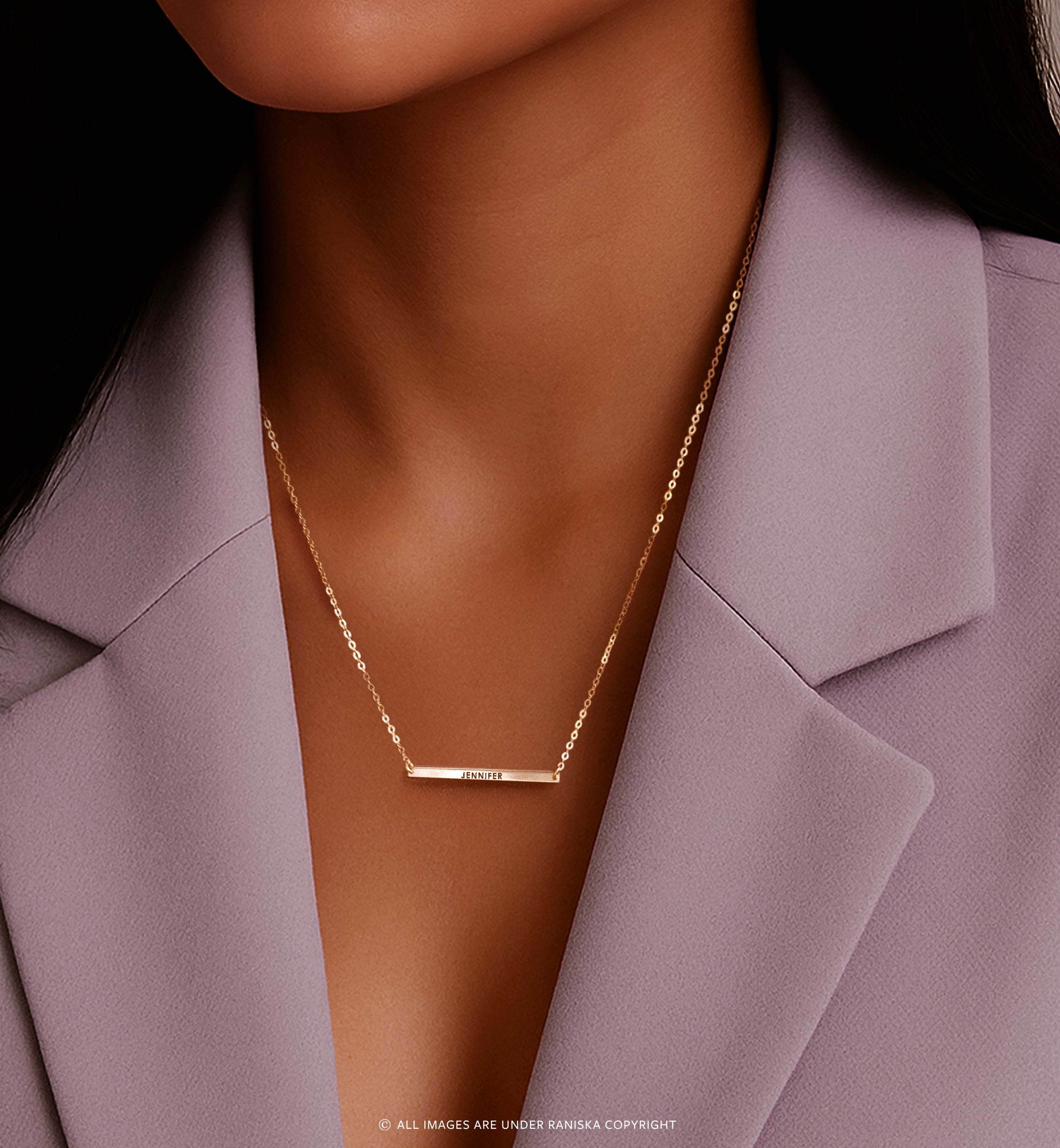Bella Tiny Bar Necklace