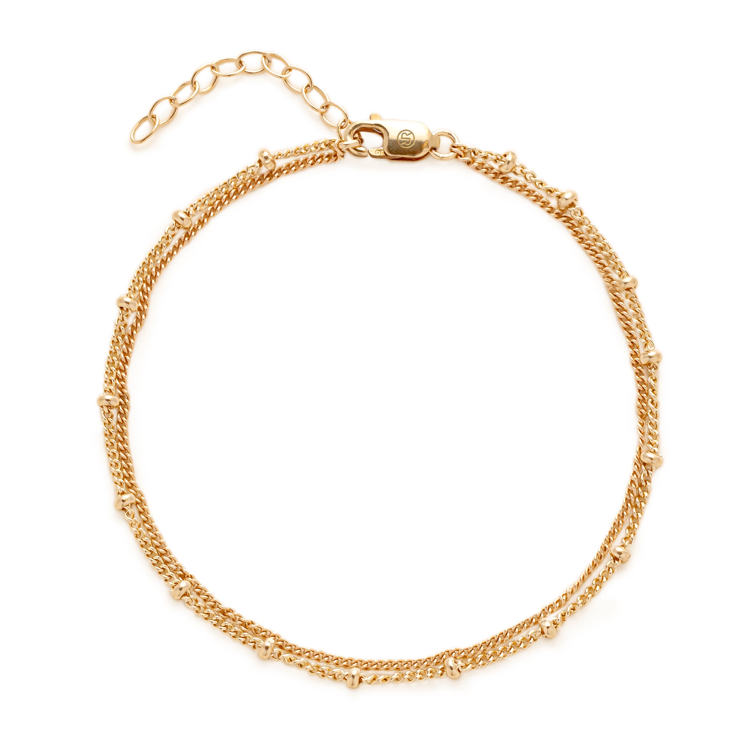 Camilla Double Chain Anklet