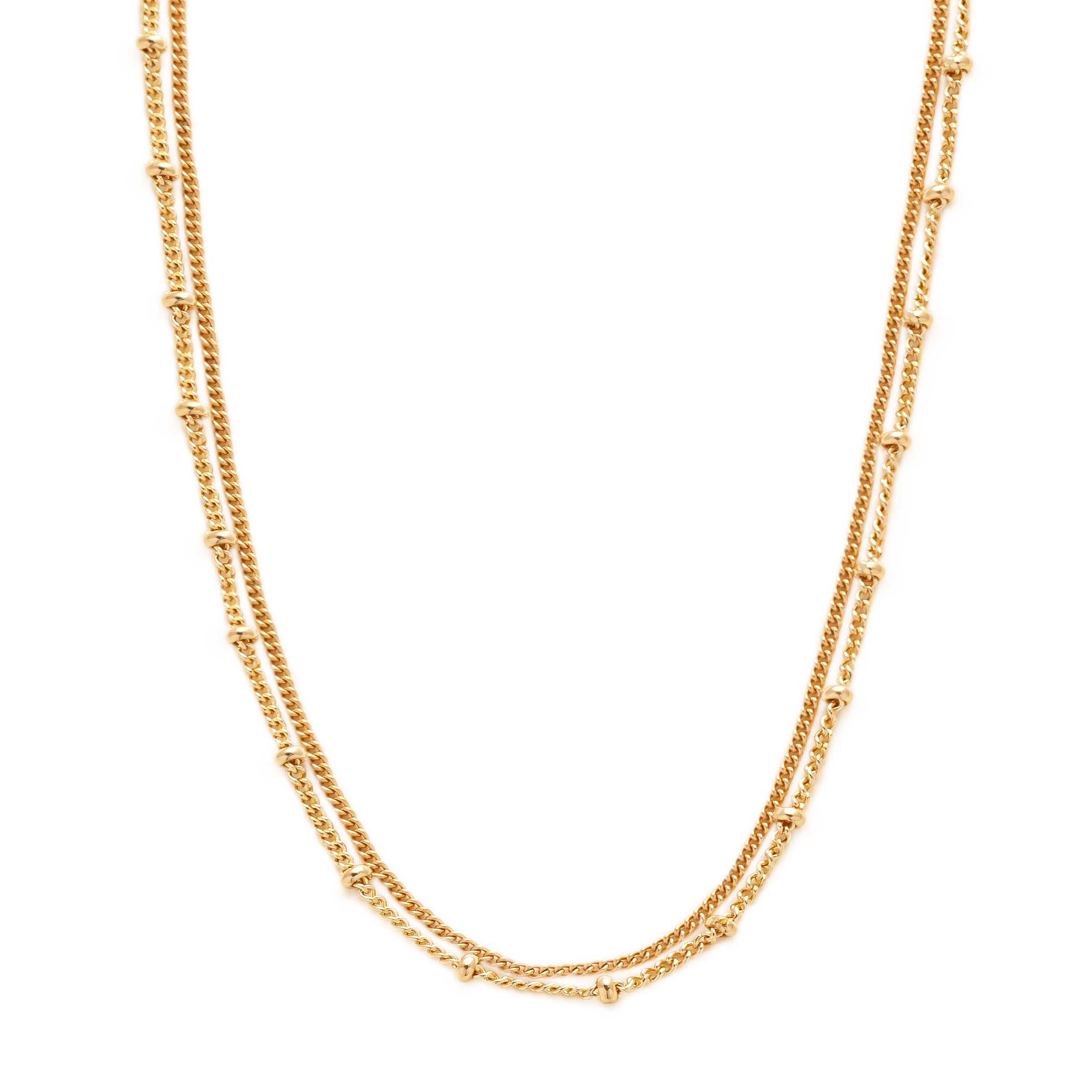 Camilla Double Chain Choker Necklace