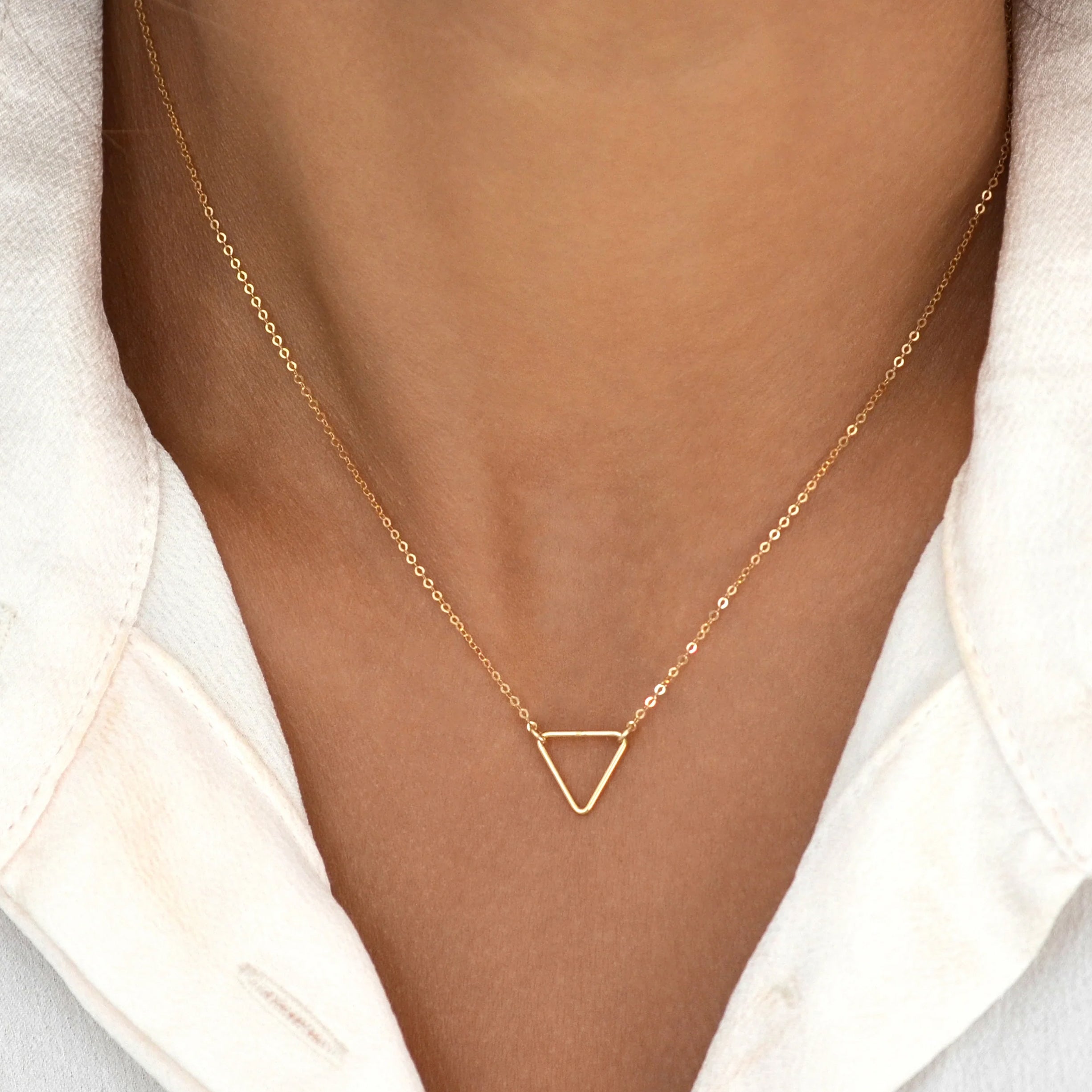 Hayden Triangle Necklace