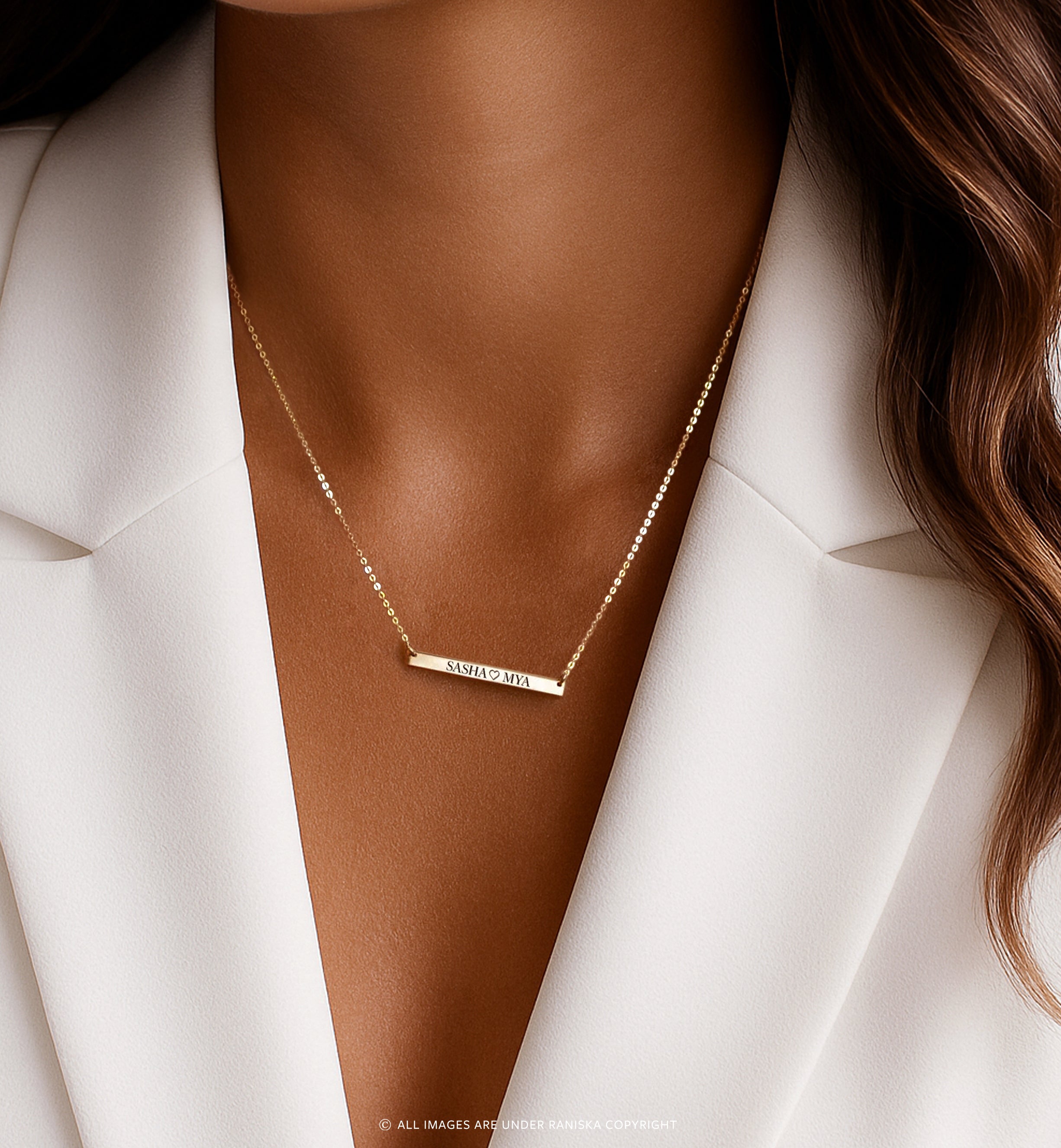 Kira Small Bar Necklace