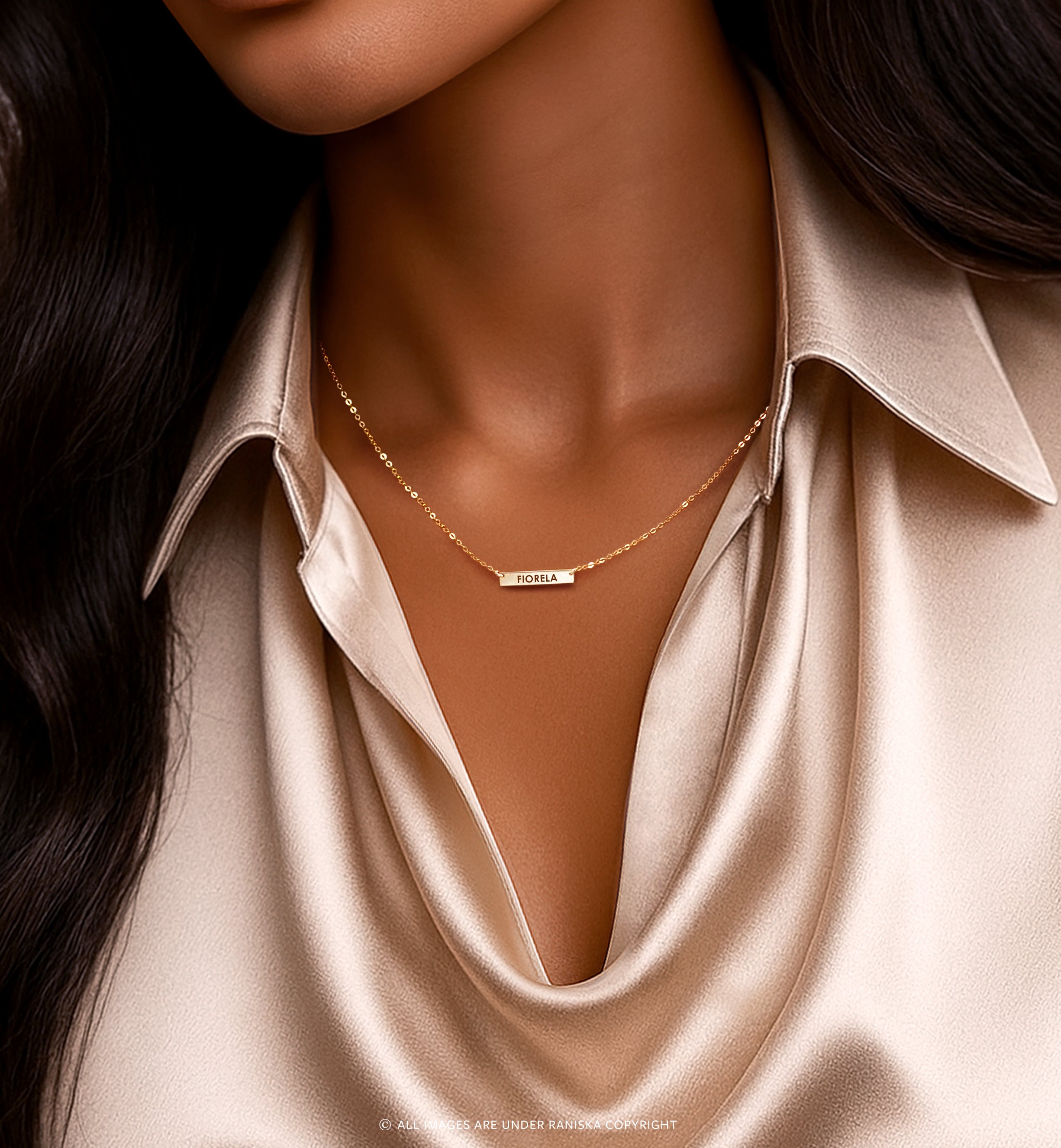 Lyla Mini Bar Necklace