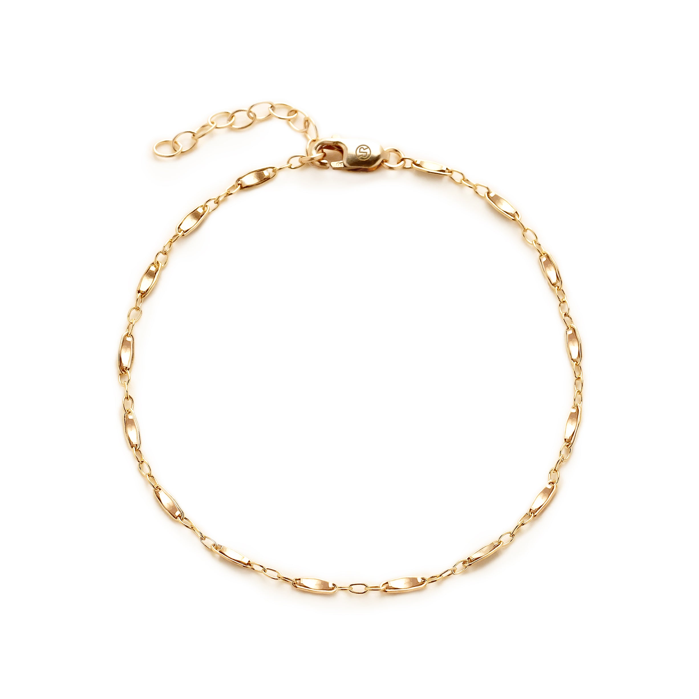 Mia Dainty Bar Chain Bracelet