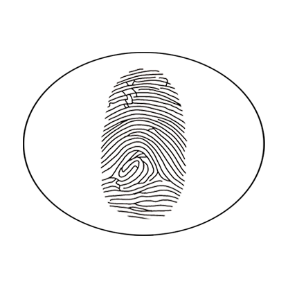 Custom Oval Brace Engraving