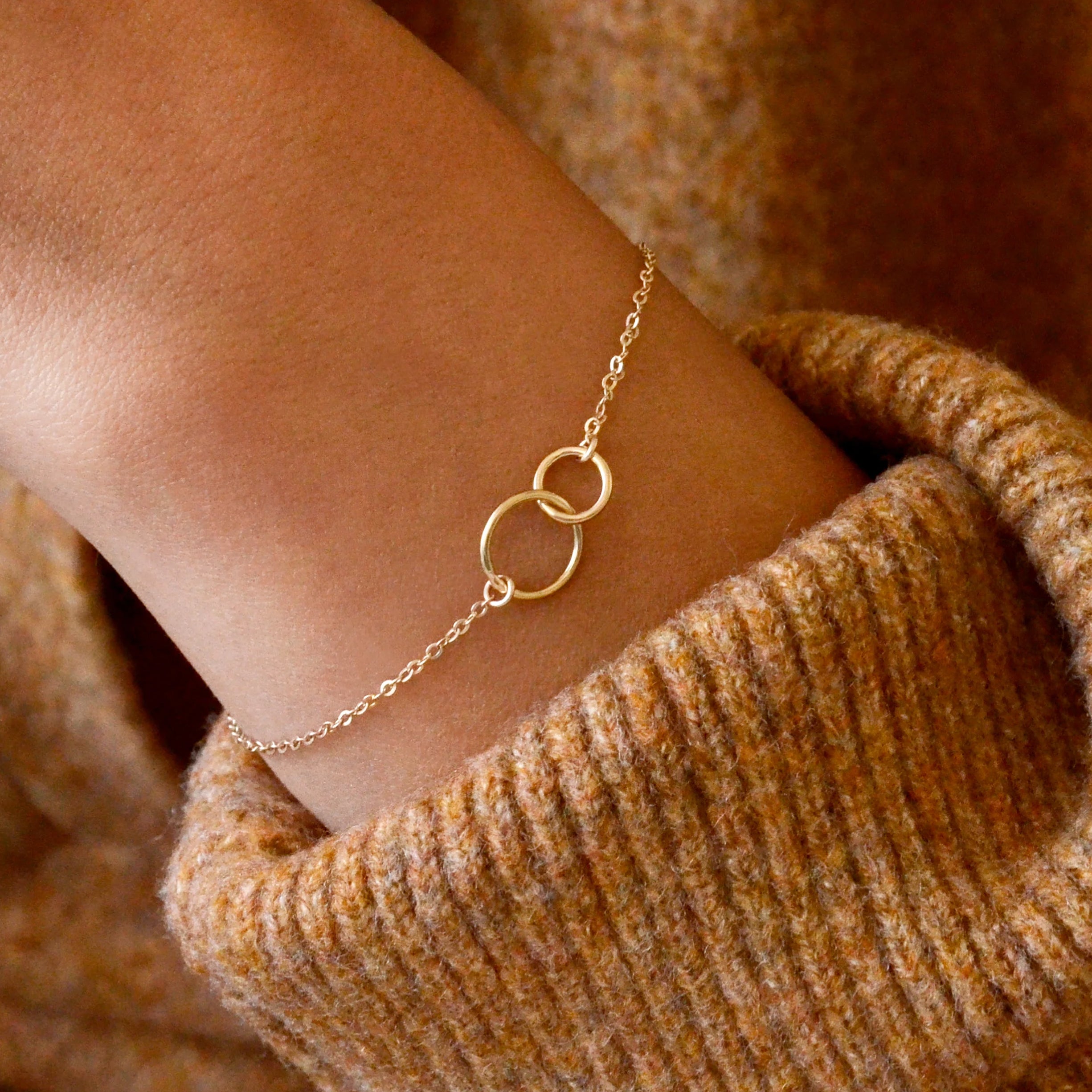 Paige Linked Circles Bracelet