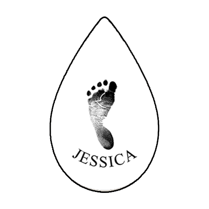 Custom Teardrop Engraving