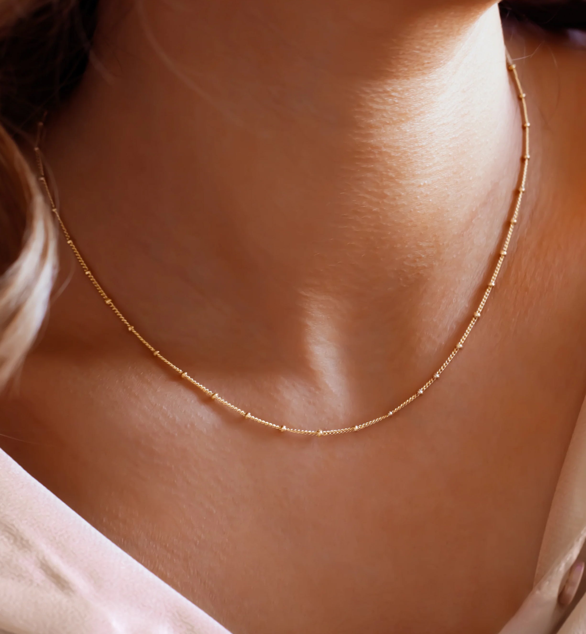 Thalia Satellite Chain Necklace