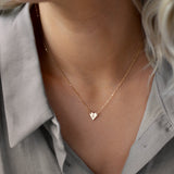 Personalized Kaiya Heart Necklace