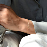 Skylar Paperclip Bracelet