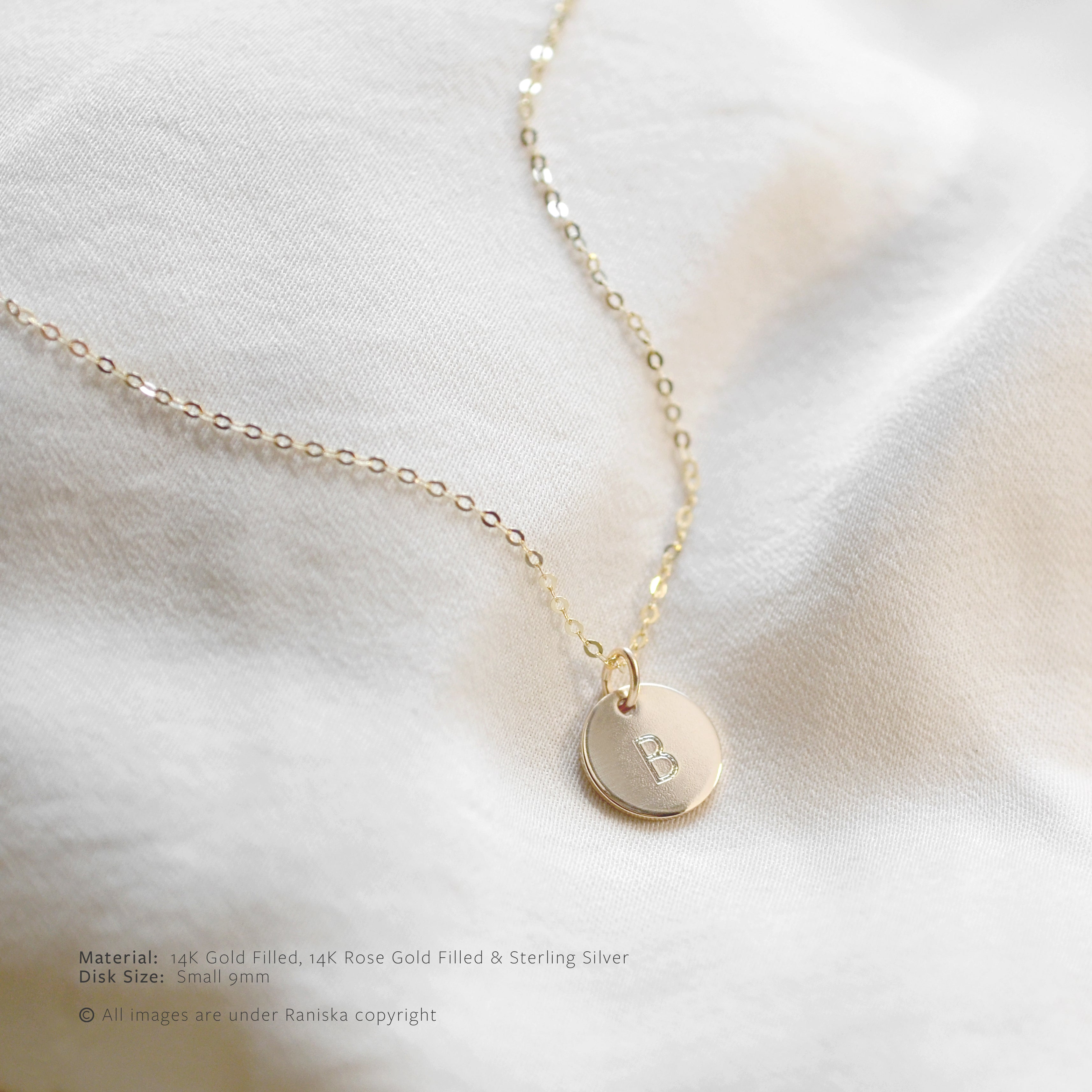 Personalised Small Poise Necklace