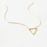Hayden Triangle Necklace